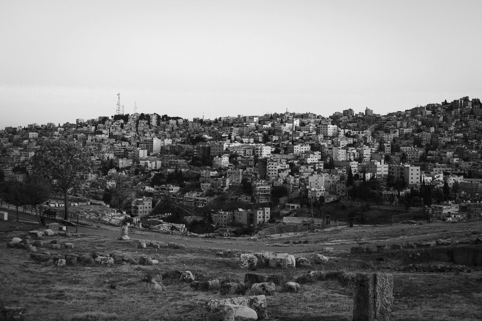 The hills of Amman