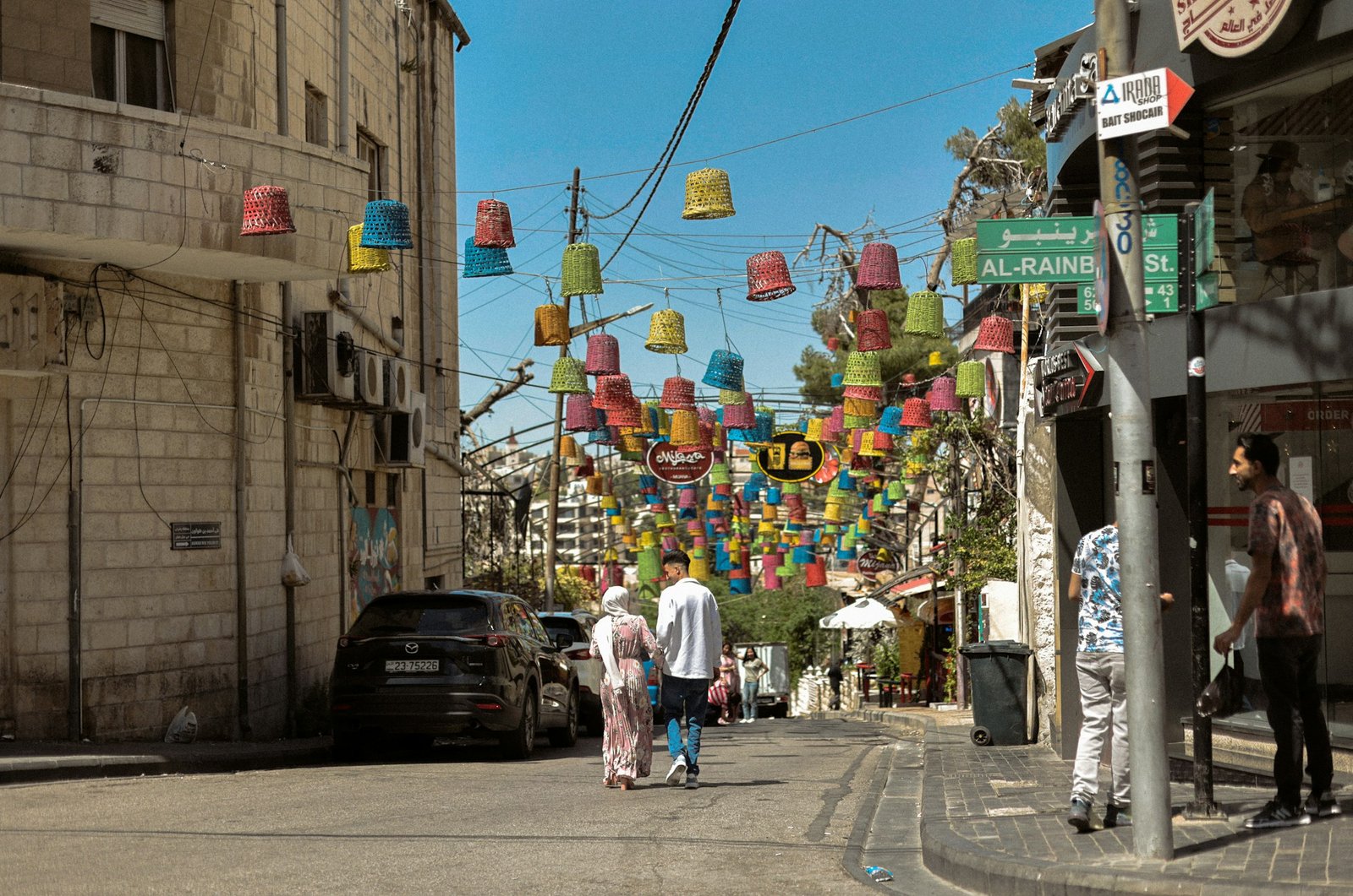 A street in Amman, Jordan